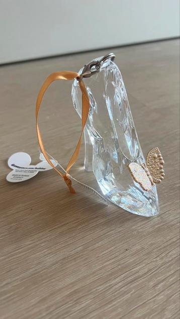 Disney ornament schoen Assepoester glazen muil, Verzamelen, Disney, Ophalen of Verzenden, Zo goed als nieuw