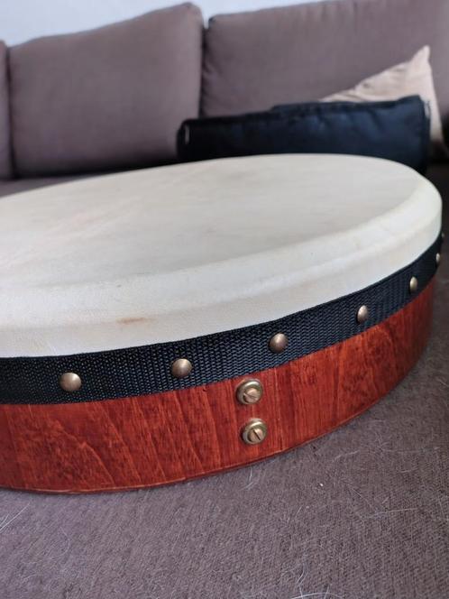 Bodhrán, Ierse handtrom, Muziek en Instrumenten, Drumstellen en Slagwerk, Gebruikt, Ophalen