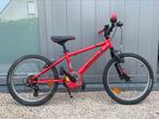 Btwin Racing Boy 320 kinderfiets, Fietsen en Brommers, Ophalen, Staal, Zo goed als nieuw, V-brakes