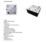 Jacuzzi Lacus Orion NOUVEAU, Enlèvement, Neuf, Couverture, Fixé