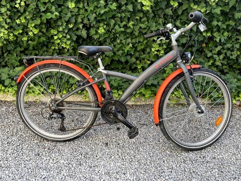 Kinderfiets B-TWIN Poply 540 - 24" (6-8 jaar), Fietsen en Brommers, Fietsen | Meisjes, Gebruikt, 24 inch, Versnellingen, Ophalen