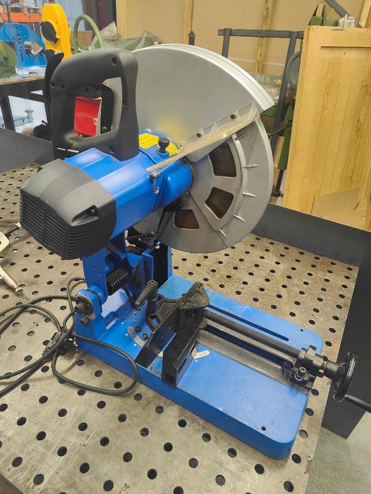 Contimac DRC 355 Afkortzaag Metaal, Bricolage & Construction, Outillage | Scies mécaniques, Comme neuf, Scie à onglet, 1200 watts ou plus