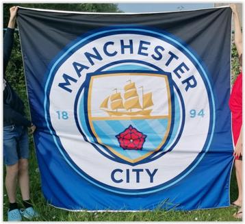 Manchester City vlag 2mx2m