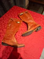 Rode laarzen dames Scapa mt 38, Ophalen, Hoge laarzen, Scapa, Gedragen