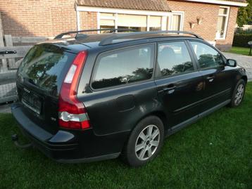 Volvo V50 Deur Portier Links LA 452-46 Zwart Metallic