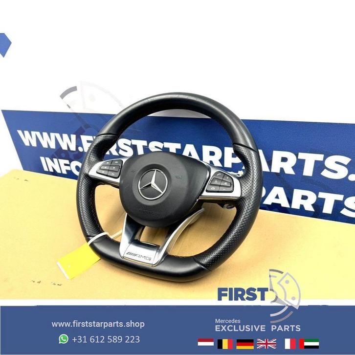 AMG STUUR 2018 C GLC KLASSE W205 W253 C253 origineel Mercede, Auto-onderdelen, Besturing, Mercedes-Benz, Gebruikt, Ophalen of Verzenden