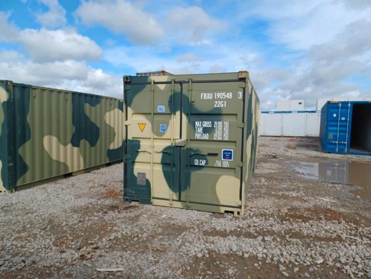 Conteneur 10 pieds 20 pieds d'occasion étanche, Bricolage & Construction, Conteneurs, Enlèvement ou Envoi