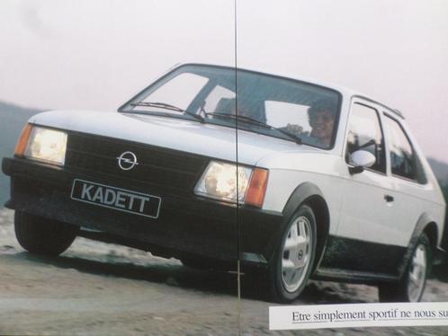 Opel Kadett 1.3 & 1.6 SR Brochure, Boeken, Auto's | Folders en Tijdschriften, Opel, Verzenden