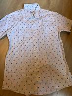 zomerhemd korte mouw blauw wit xs gwear 152, Enfants & Bébés, Vêtements enfant | Taille 152, Enlèvement ou Envoi, Utilisé, Garçon