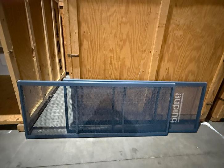 Auping 2 persoonsbed, wit met afgeronde hoeken, Huis en Inrichting, Slaapkamer | Bedden, Wit, Ophalen