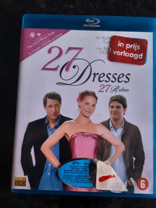 27 dresses blu ray NL FR, Cd's en Dvd's, Blu-ray, Zo goed als nieuw, Drama, Ophalen of Verzenden