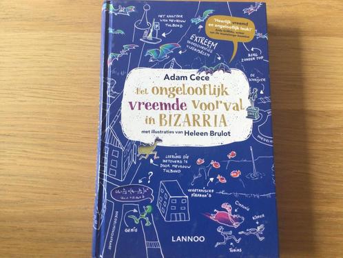 Adam Cece - Het ongelooflijk vreemde voorval in Bizarria, Boeken, Kinderboeken | Jeugd | onder 10 jaar, Gelezen, Ophalen