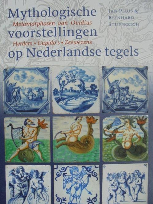 Mythologische Tegels  1   Majolica, Antiek en Kunst, Antiek | Keramiek en Aardewerk, Verzenden