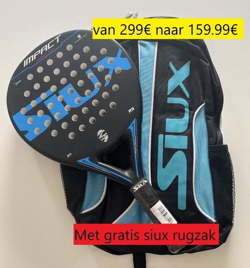 Siux Impact padel racket NIEUW, Sports & Fitness, Padel, Neuf, Raquette de padel, Enlèvement ou Envoi