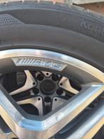 AMG 18inch  velgen+zomer banden, Auto-onderdelen, Banden en Velgen, Ophalen, 18 inch, Band(en)
