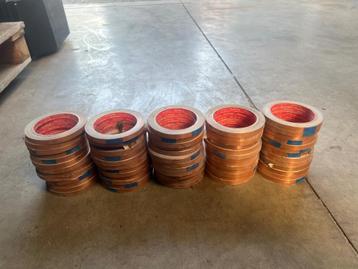 Koper tape breedte 9 mm lengte 15m  beschikbaar voor biedingen