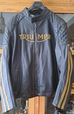 Triumph lederen motovest XXL, Motos, Vêtements | Vêtements de moto, Hommes, Neuf, sans ticket, Triumph, Manteau | cuir