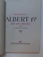 Mémorial Albert 1er Roi des Belges dédié au peuple Français, Verzenden, 20e eeuw of later, Gelezen