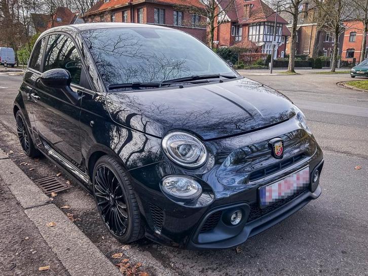 Abarth 595 (Fiat 500) in topstaat!, Autos, Abarth, Particulier, ABS, Airbags, Air conditionné, Apple Carplay, Bluetooth, Ordinateur de bord