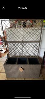 Plantenbak polyrotan nieuw 30 x 83 x 130 cm, Dieren en Toebehoren, Ophalen, Zo goed als nieuw