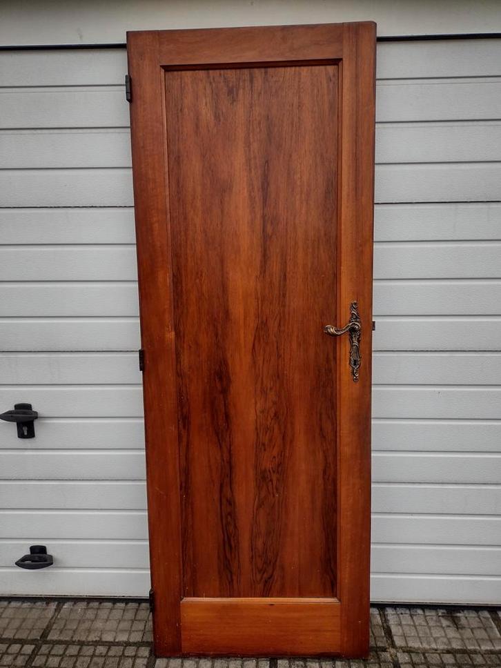 Binnendeuren in hout met sleutels x3stuks, Doe-het-zelf en Bouw, Deuren en Vliegenramen, Gebruikt, Binnendeur, 200 tot 215 cm