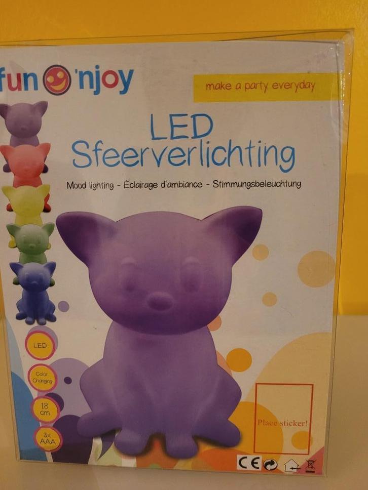 LED poes sfeerverlichting, Enfants & Bébés, Jouets | Autre, Neuf, Garçon ou Fille, Enlèvement ou Envoi