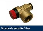 Buderus Groupe de sécurité 3 bar neuve, Bricolage & Construction, Tuyaux & Évacuations, Enlèvement ou Envoi, Neuf