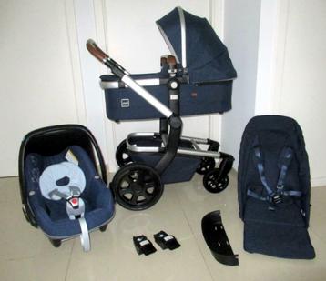 Joolz Day3 Pertol Blue 3 in 1 - COMPLEET beschikbaar voor biedingen
