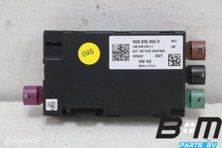 USB hub met spanningsomvormer T-Roc 5G0035953D, Auto-onderdelen, Elektronica en Kabels, Gebruikt