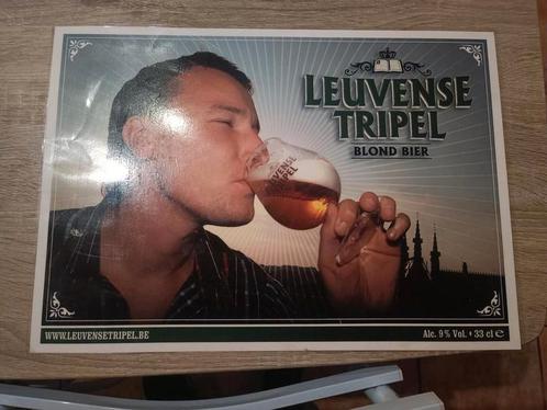 Leuvense Tripel, Verzamelen, Biermerken, Zo goed als nieuw, Ophalen of Verzenden