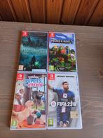 4 NINTENDO SWITCH-SPELLEN, Games en Spelcomputers, Ophalen, Zo goed als nieuw