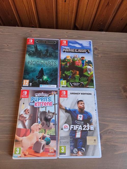 4 NINTENDO SWITCH-SPELLEN, Games en Spelcomputers, Games | Nintendo Switch, Zo goed als nieuw, Ophalen