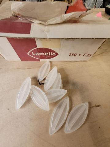 Lamello C20 origineel corian/kunstof koekjes beschikbaar voor biedingen