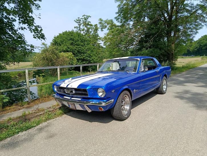 Ford Mustand Coupe 1965 oldtimer, Auto's, Ford USA, Particulier, Mustang, Bluetooth, Lederen bekleding, Metaalkleur, USB, Benzine