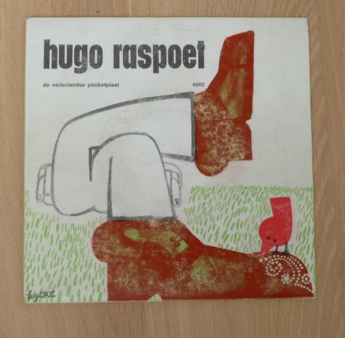 7" EP  Hugo Raspoet ‎– Hugo Raspoet, Cd's en Dvd's, Vinyl Singles, Gebruikt, EP, Nederlandstalig, 7 inch, Ophalen of Verzenden