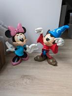 Disney : Mickey Mouse & Minnie mouse (uit steen) RUTTEN, Zo goed als nieuw, Ophalen