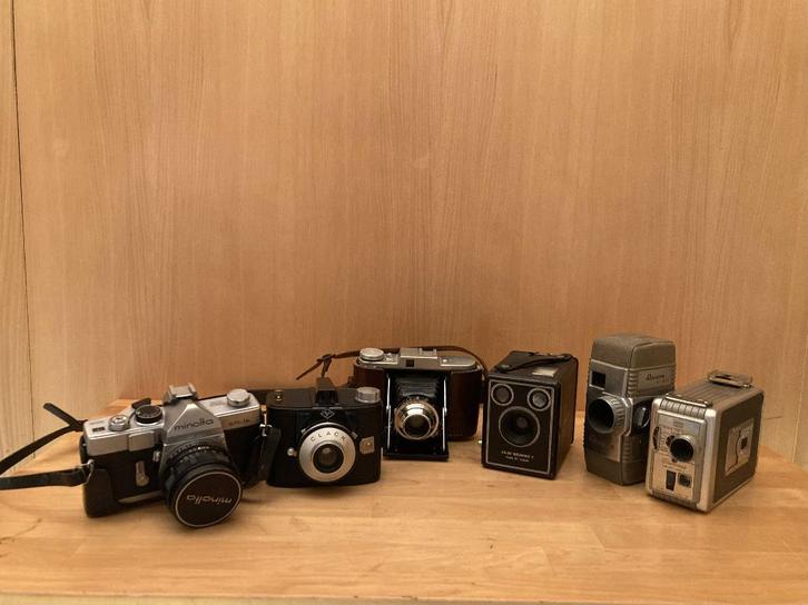 Set analoge fototoestellen en camera’s, TV, Hi-fi & Vidéo, Appareils photo analogiques, Utilisé, Reflex miroir, Kodak, Enlèvement ou Envoi