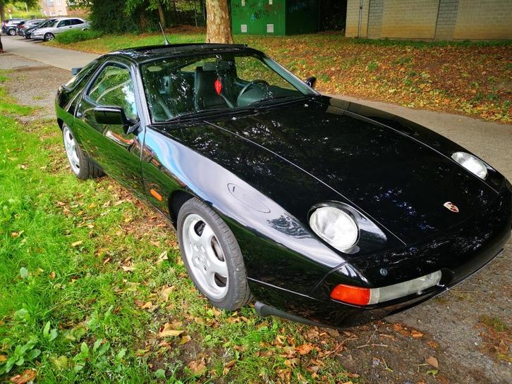 Porsche 928 S4 Automaat Zwart, Auto's, Porsche, Particulier, ABS, Adaptive Cruise Control, Airconditioning, Alarm, Boordcomputer