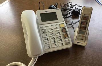 Telefoon met grote toetsen, Telecommunicatie, Ophalen, Zo goed als nieuw
