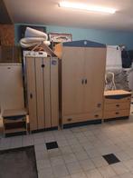 Chambre enfant à donner, qq coups mais fonctionnelle, Ophalen, Gebruikt