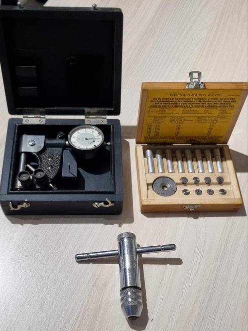 Lot outils d'horlogerie, Bricolage & Construction, Outillage | Outillage à main, Comme neuf, Enlèvement