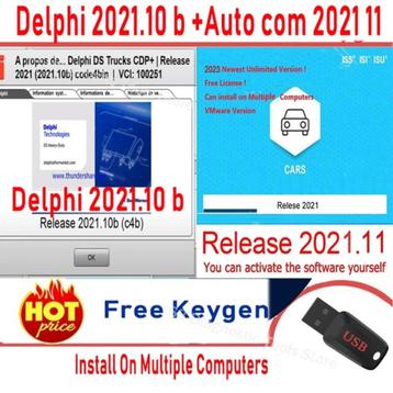 Delphi Autocom OBD software USB stick 2024 beschikbaar voor biedingen