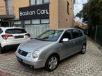 VW Polo 1.2i/M2002/120.000KM/AIRCO/12M GARANTIE, Zwart, Handgeschakeld, 5 deurs, Euro 4