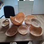Rotan rieten mandjes, Huis en Inrichting, Ophalen, Zo goed als nieuw