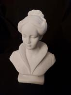 Buste en marbre d'albâtre représentant une belle dame, Antiquités & Art, Enlèvement ou Envoi