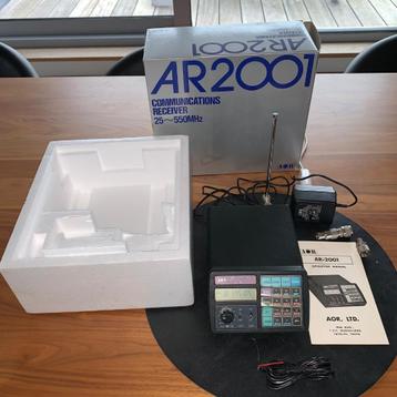 Scanner/récepteur/récepteur de bureau AOR AR-2001 à l'état n, Télécoms, Enlèvement ou Envoi, Comme neuf, 500 canaux ou plus
