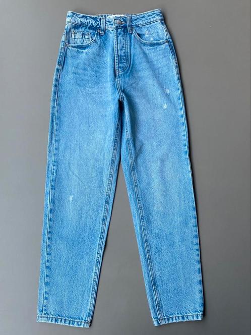 Pantalon en jean bleu mom-fit Stradivarius 158-164 NOUVEAU, Enfants & Bébés, Vêtements enfant | Taille 164, Neuf, Fille, Pantalon