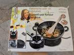 Wok en fondue set ongebruikt, Elektronische apparatuur, Gourmetstellen, Ophalen, Zo goed als nieuw