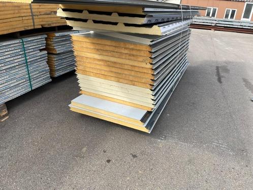 Nieuwe Sandwichpanelen 60mm | diverse lengtes, Doe-het-zelf en Bouw, Isolatie en Afdichting, Nieuw, Vloerisolatie, Muurisolatie