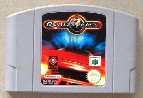 Roadsters voor de Nintendo 64, Games en Spelcomputers, Games | Nintendo 64, Gebruikt, Ophalen of Verzenden